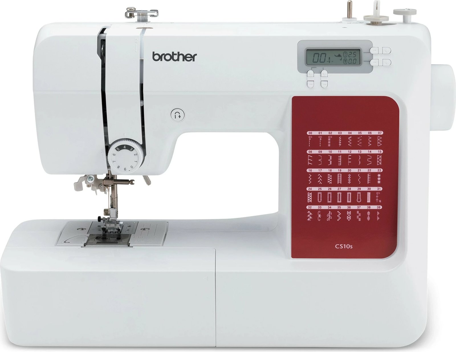 Makine qepëse Brother CS10s elektronike e bardhë