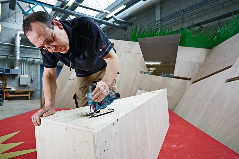 Sharrë elektrike Bosch GST 12V-70, 12V, 2 Ah, e zezë