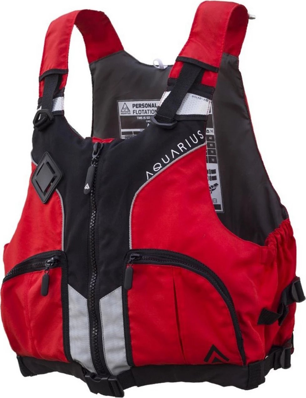 Jelek sigurie për meshkuj Aquarius, i kuq