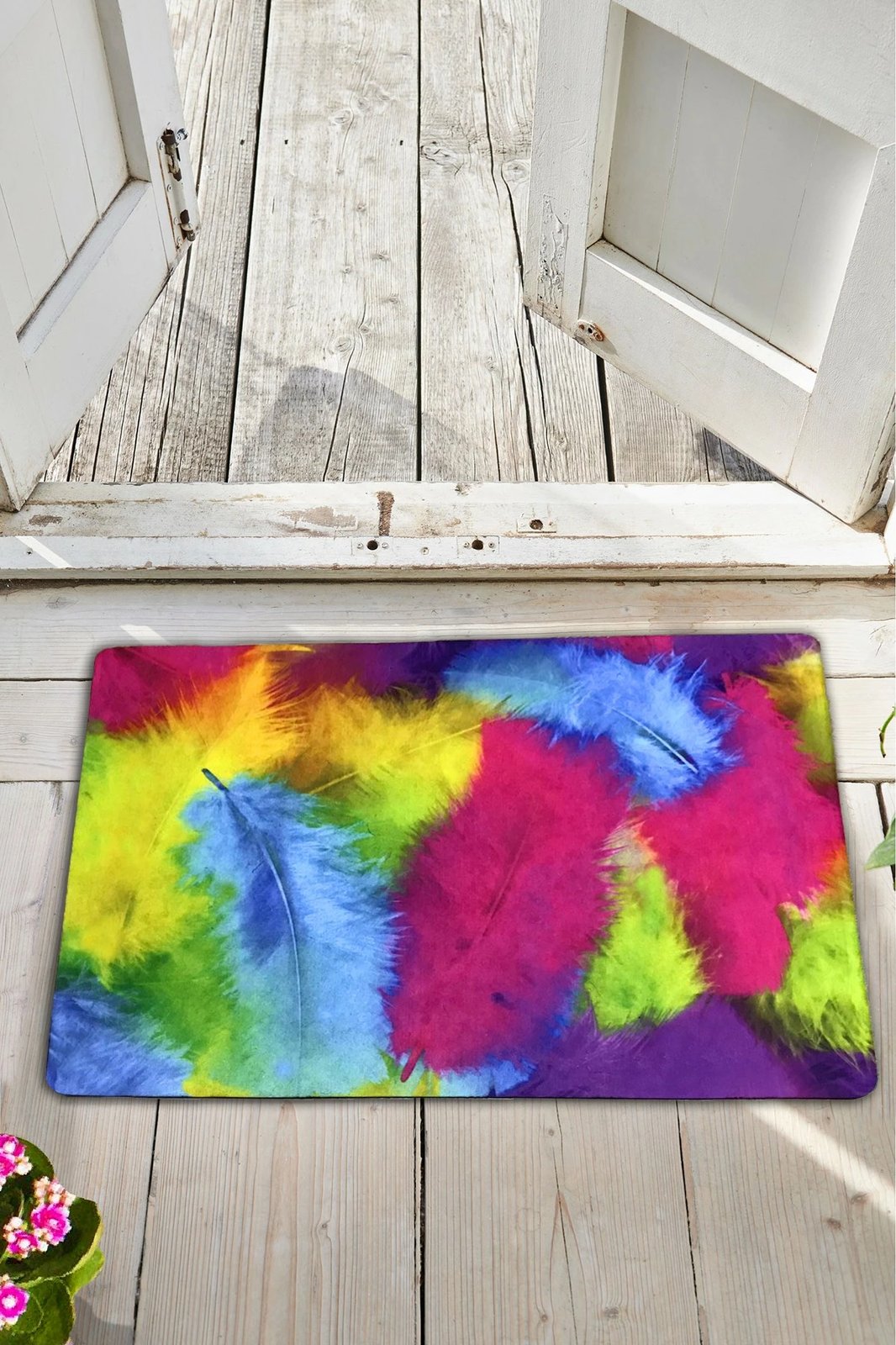 Shilte hyrëse PVC, model pendësh, shumëngjyrëshe