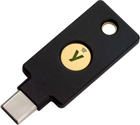 Çelësi i sigurisë Yubico, YubiKey 5C NFC, i zi