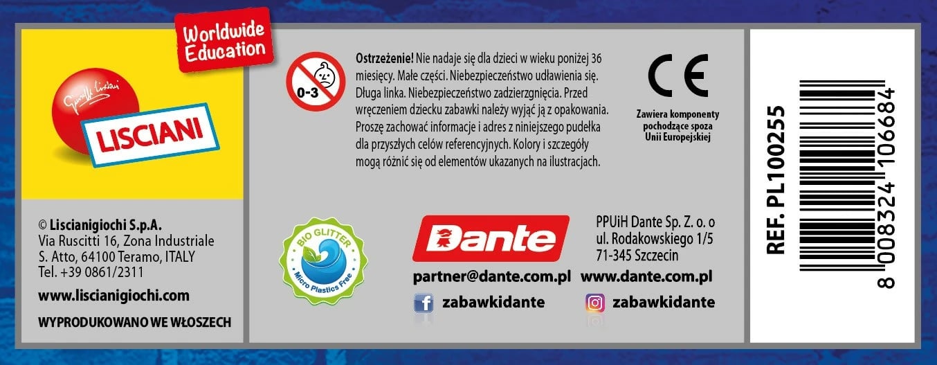 Set eksperimentesh shkencore, Lisciani, Crazy Science Witch's House 304-PL100255, edukativ për fëmijë 7+, pa bateri, set