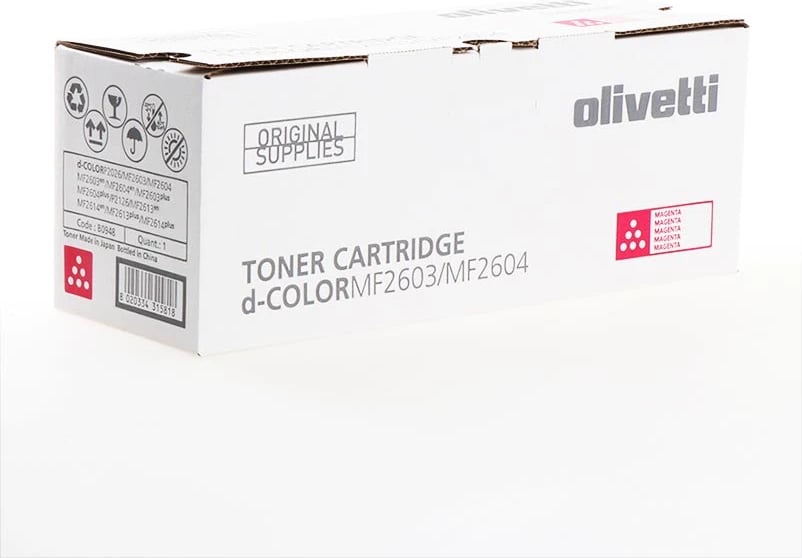 Toner, Olivetti B0948, rendiment 5000 faqe, standard, magenta