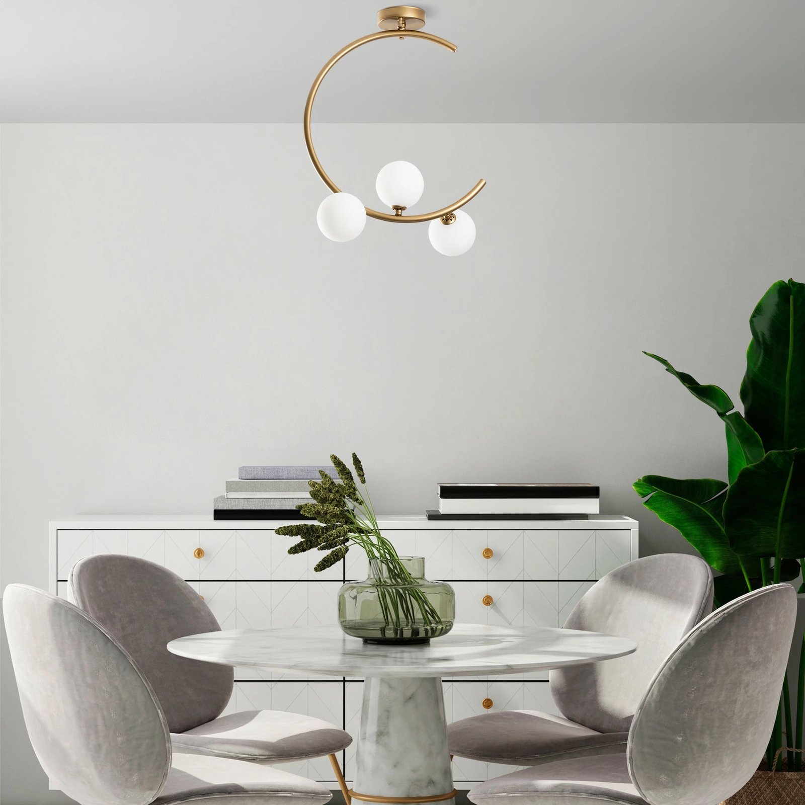 Llambë tavani Opviq, Luminar - 14136, ngjyrë ari