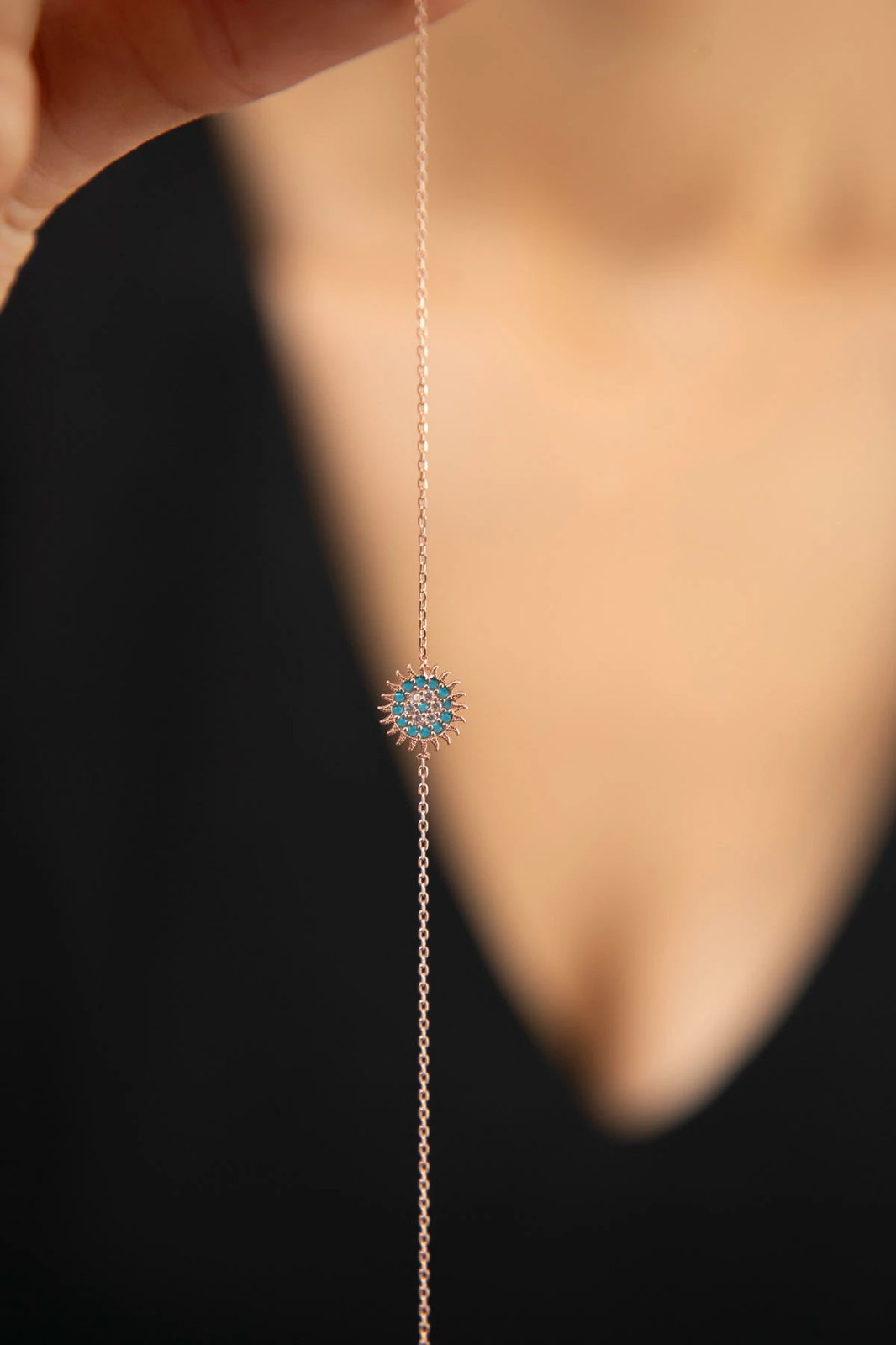 Byzylyk argjendi Elika Silver, shumëngjyrësh, FA182377