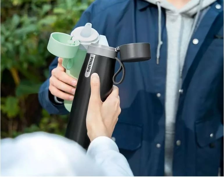 Termos Philips GoZero Daily AWP2771GRR/58, 550 ml, Gri