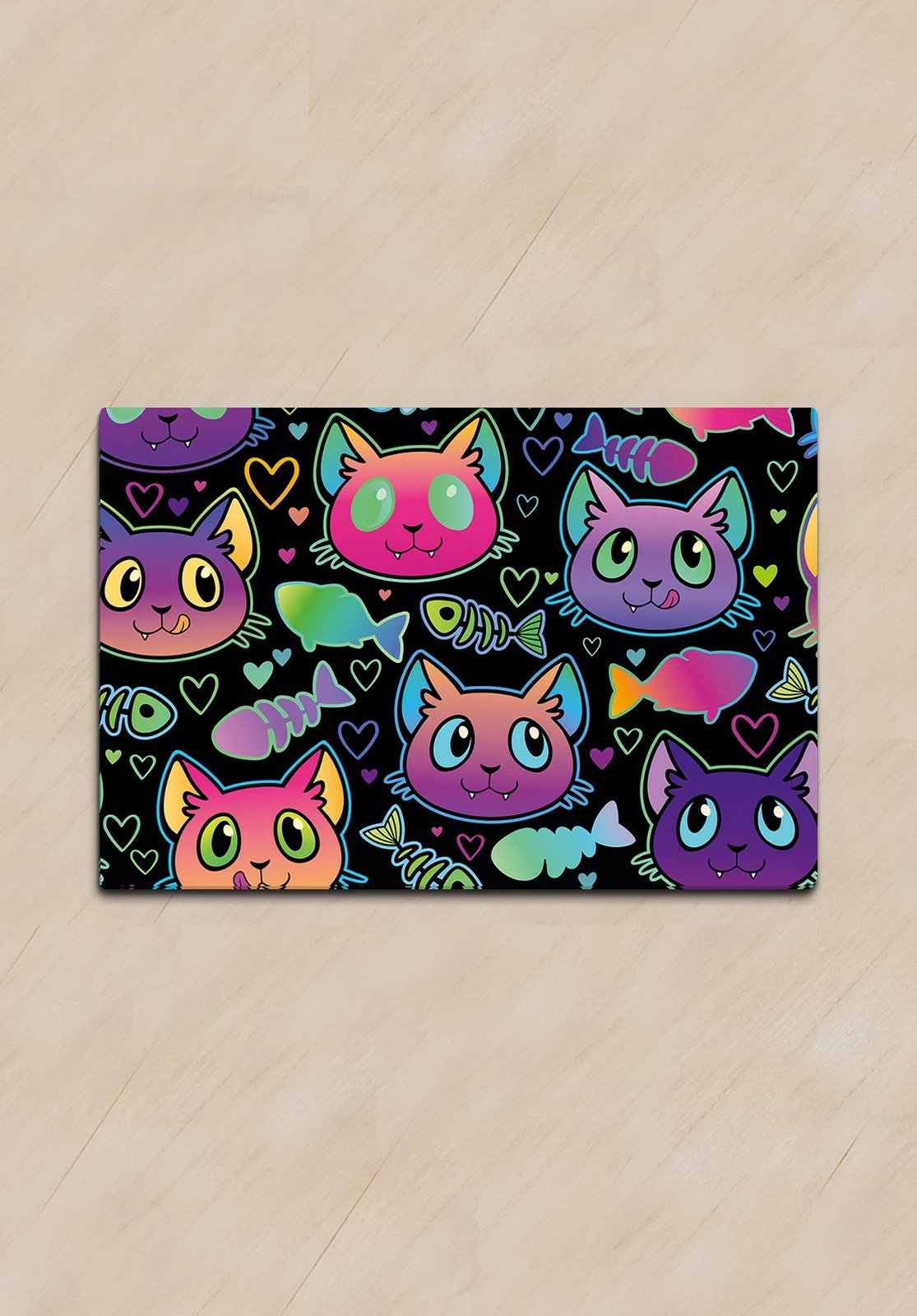 Tapet për rërë mace, shumëngjyrësh, Paws & Whiskers, Obcy, 40x60cm