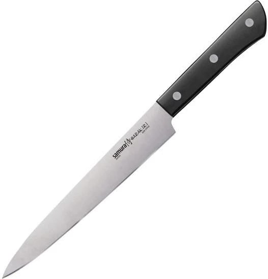Thikë kuzhine Samura Harakiri SHR-0045B për prerje të holla, e zezë