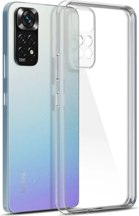 Mbështjellës 3mk Clear Case për Xiaomi Redmi Note 11 Pro, Transparent