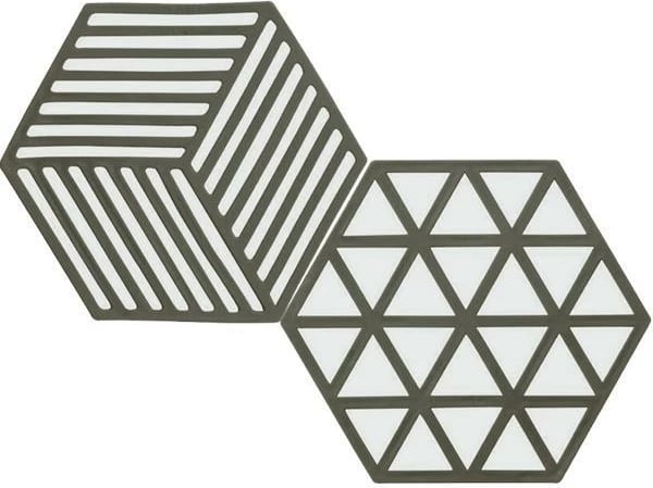 Mbështetëse tenxhere NEXT 35914-08, Set 2 copë, Gri