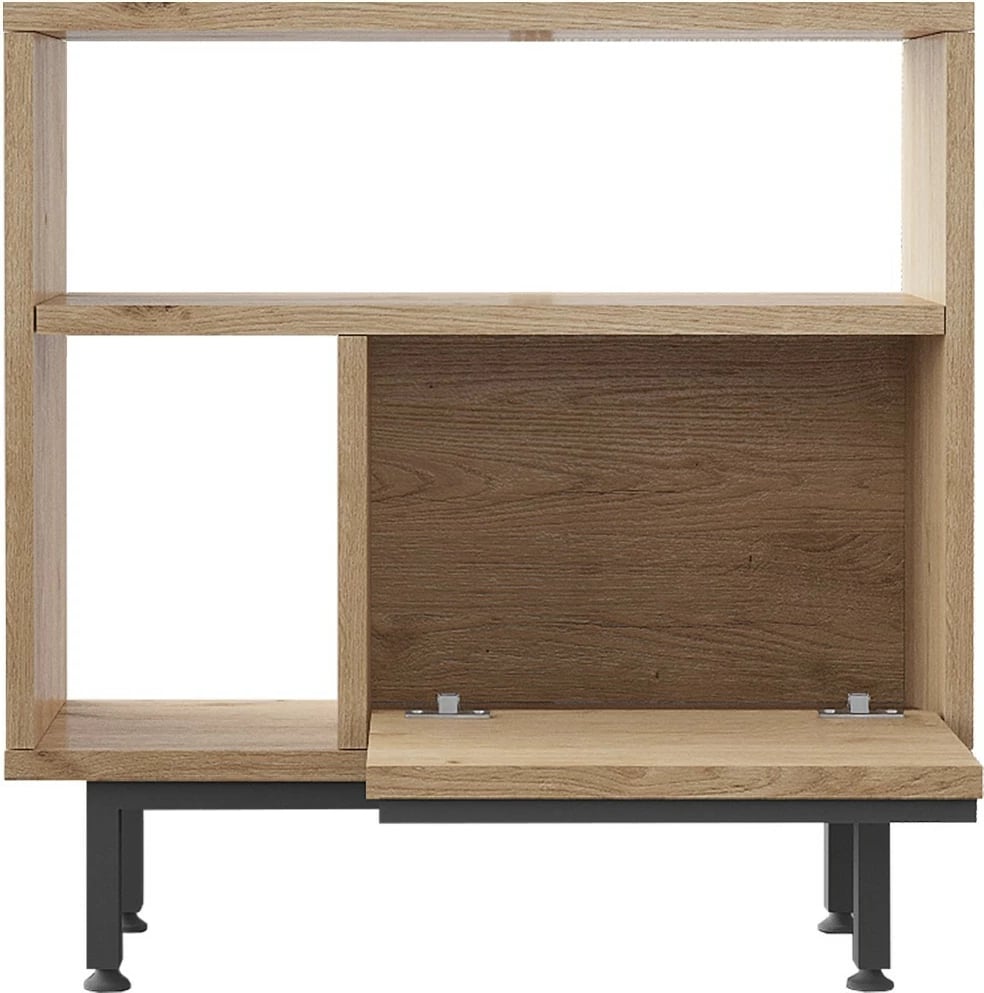 Tavolinë anësore Hanah Home, On6-S, ngjyrë arre