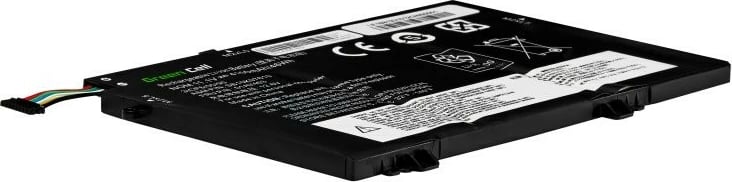 Bateri për laptop Green Cell LE168, 4100mAh, 11.1V, për Lenovo ThinkPad L480 L490 L580 L590 L14 L15, e zezë