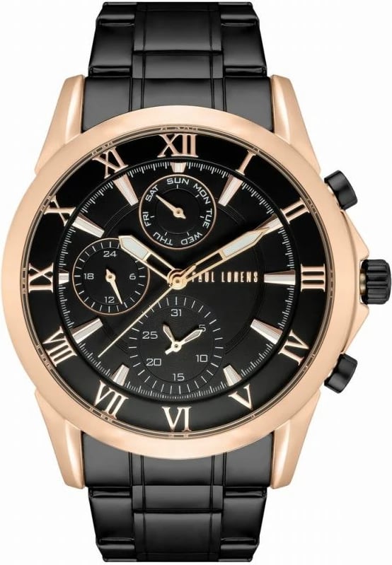 Orë dore për meshkuj Paul Lorens, e zezë