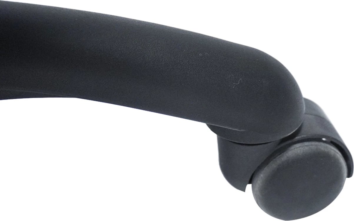 Karrige për zyre PORTIMA FH1197.04, PVC bezhë, kornizë dhe bazë najloni e zezë, 69x53x98H cm