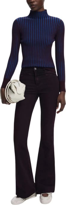 Jeans Desigual femra bordeaux