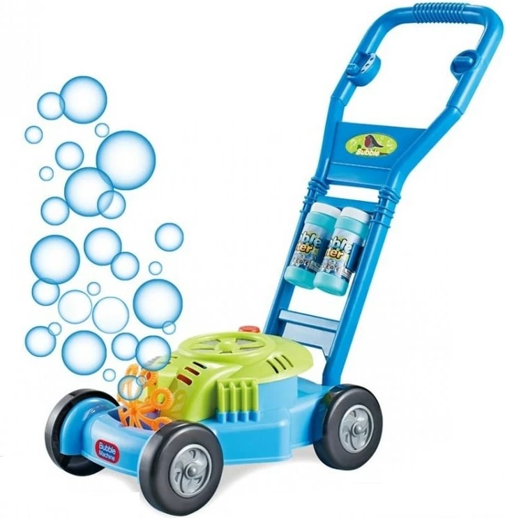 Lodër kositëse bari për flluska sapuni Madej 006465, me muzikë, shumëngjyrëshe