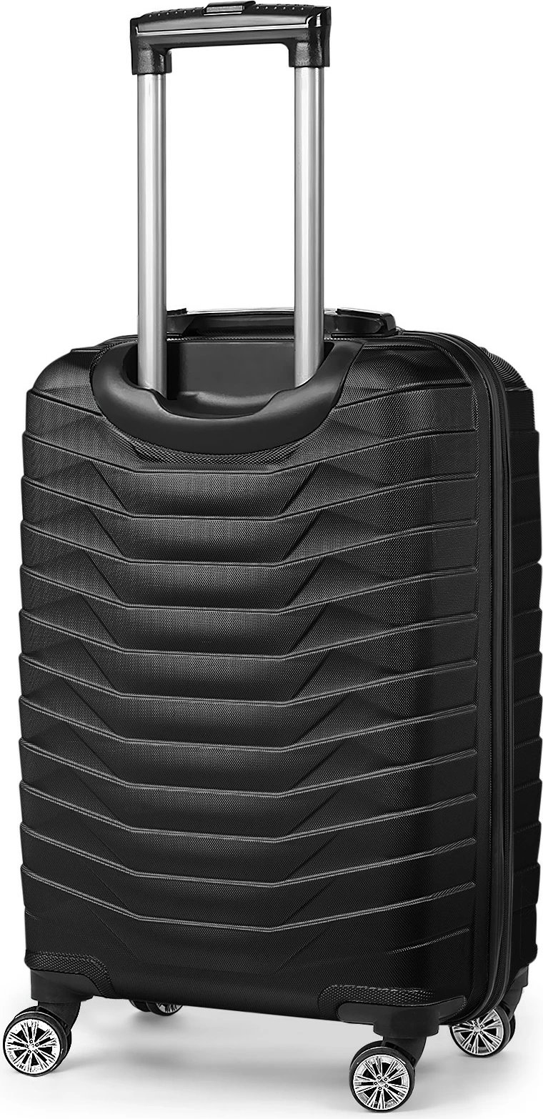 Valixhe udhëtimi Zoozie Bags, e zezë, PVKUCUK001R001