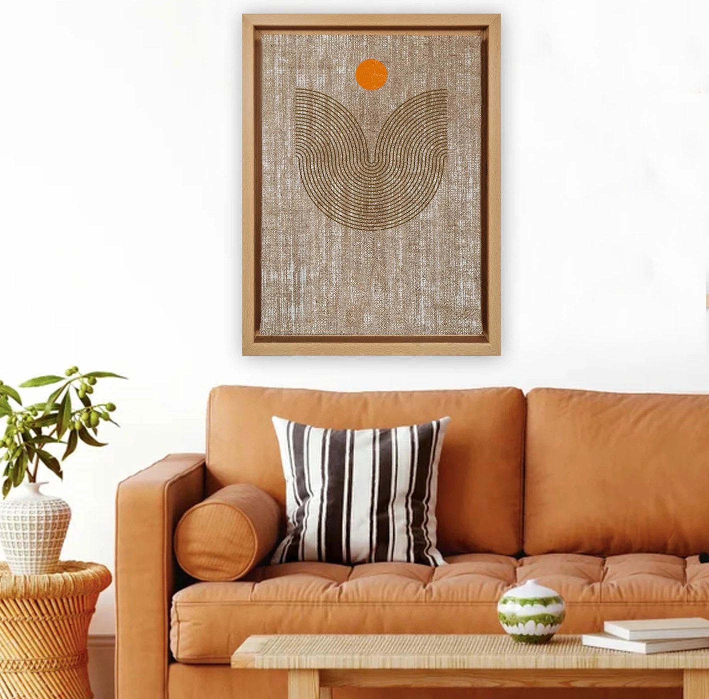 Pikturë dekorative në kanavacë, shumëngjyrëshe, Wallity, LNJ418962747503 - 4666