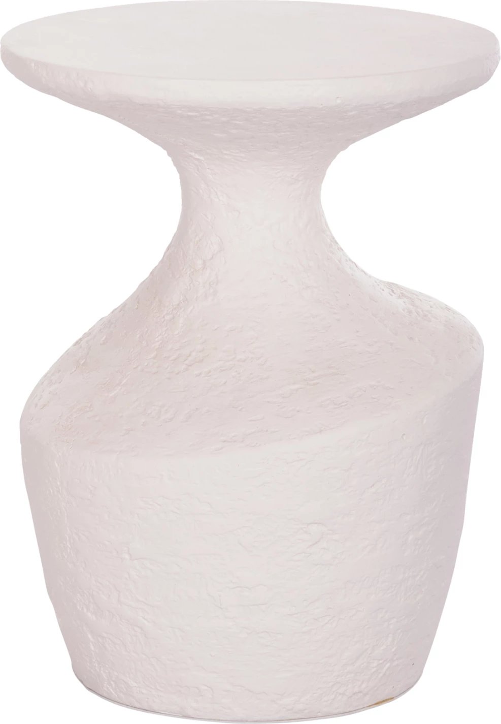Tavolinë anësore REBON, fibër-cement, e bardhë, FH18156.02S, 27.5x50cm
