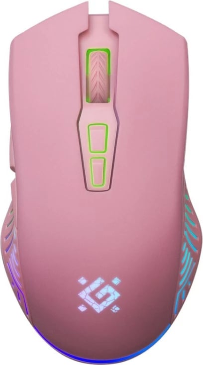 Maus wireless Defender Pandora RF, 3200 DPI, 6 butona, Rozë