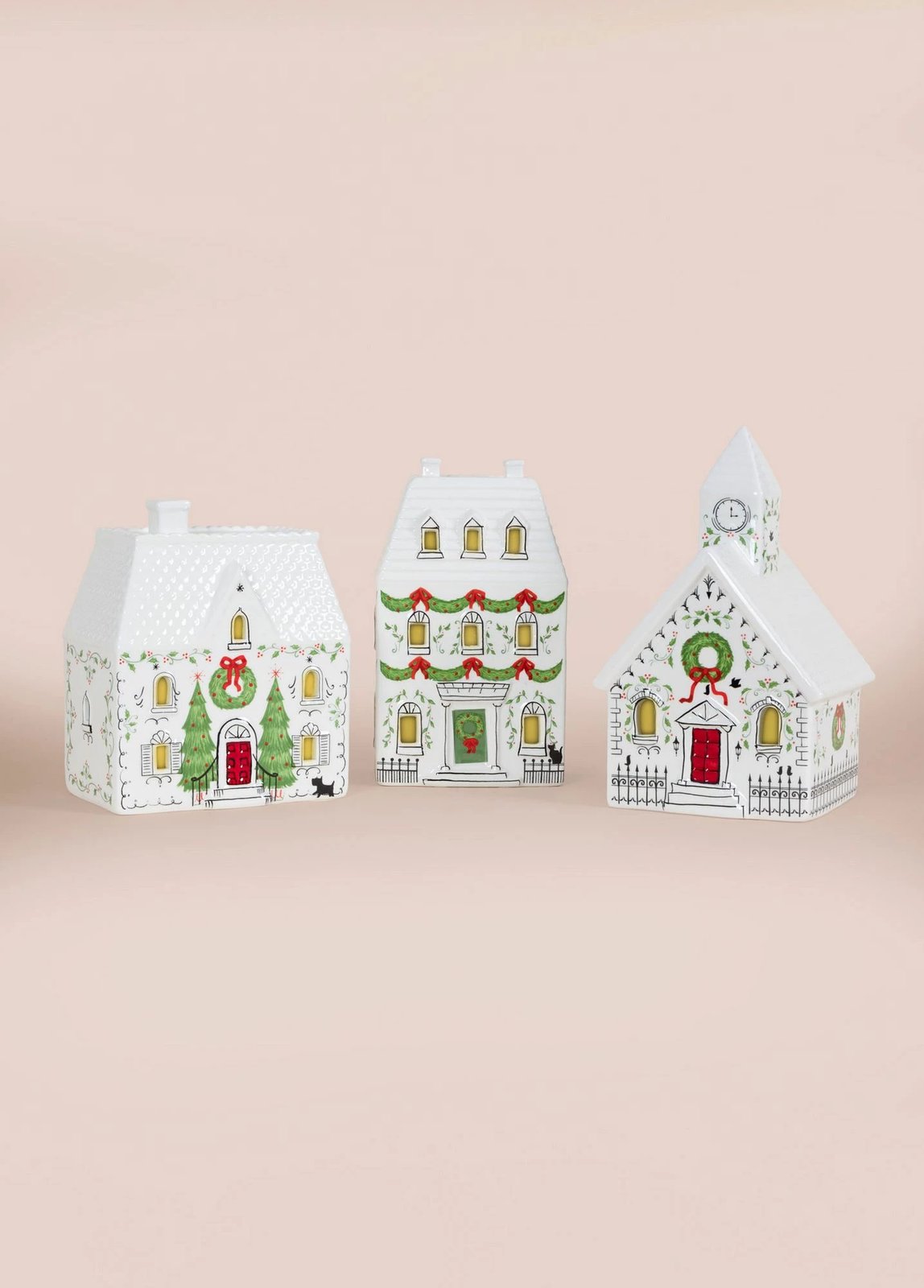 Objekt dekorativ qeramike me dritë LED, Evila Originals, SUS0224