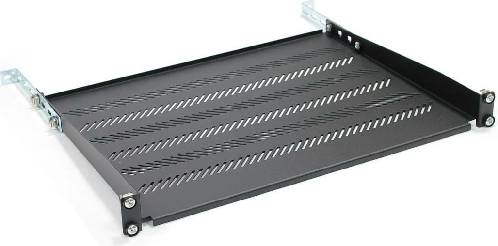 Raft për kabinet rack Digitus TN-19-350-1U-BK, 1U, 483x350mm, i zi