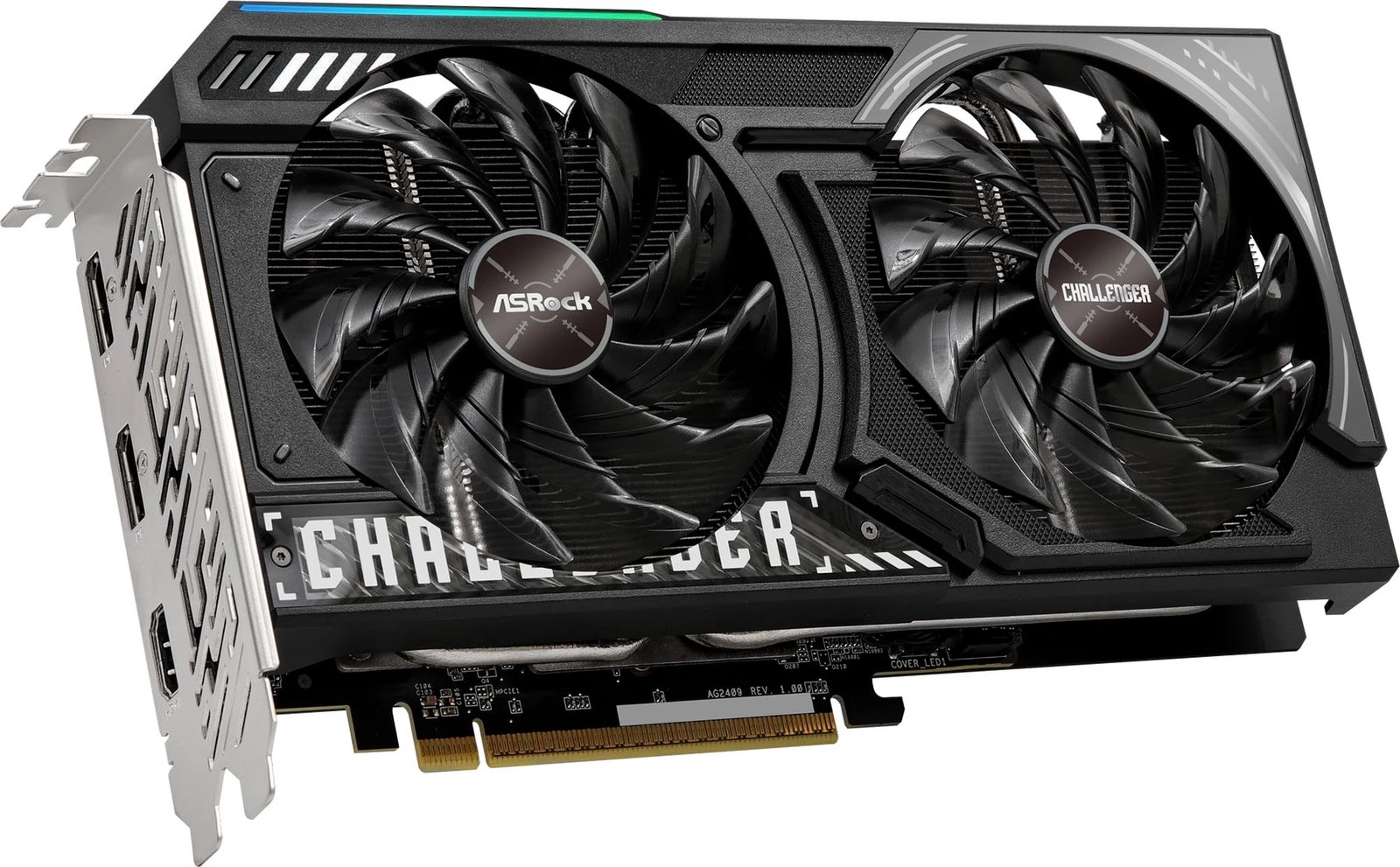 Kartelë grafike ASRock RX 9060 XT Challenger OC 8GB GDDR6 e zezë