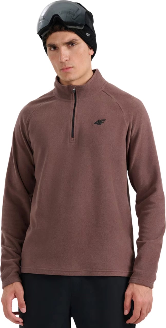 Duks fleece për meshkuj 4F, kafe