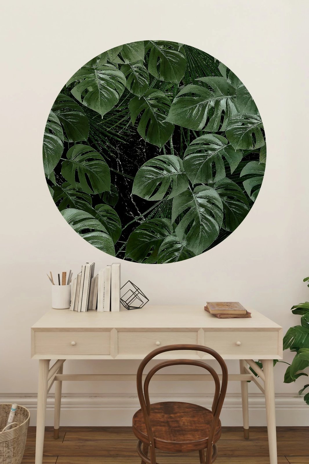 Sticker dekorativ për mur Wallity, ERSYSTCKR5, shumëngjyrësh, 78x78cm