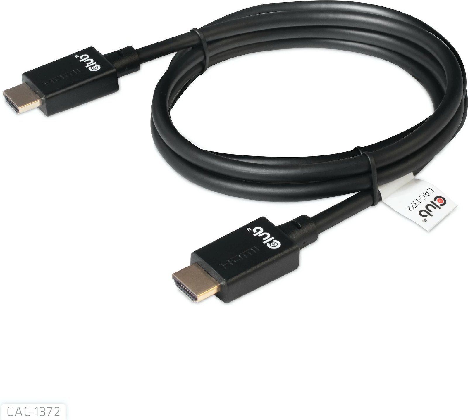 Kabllo HDMI Club3D 2.1 Ultra High Speed 2m, e zezë