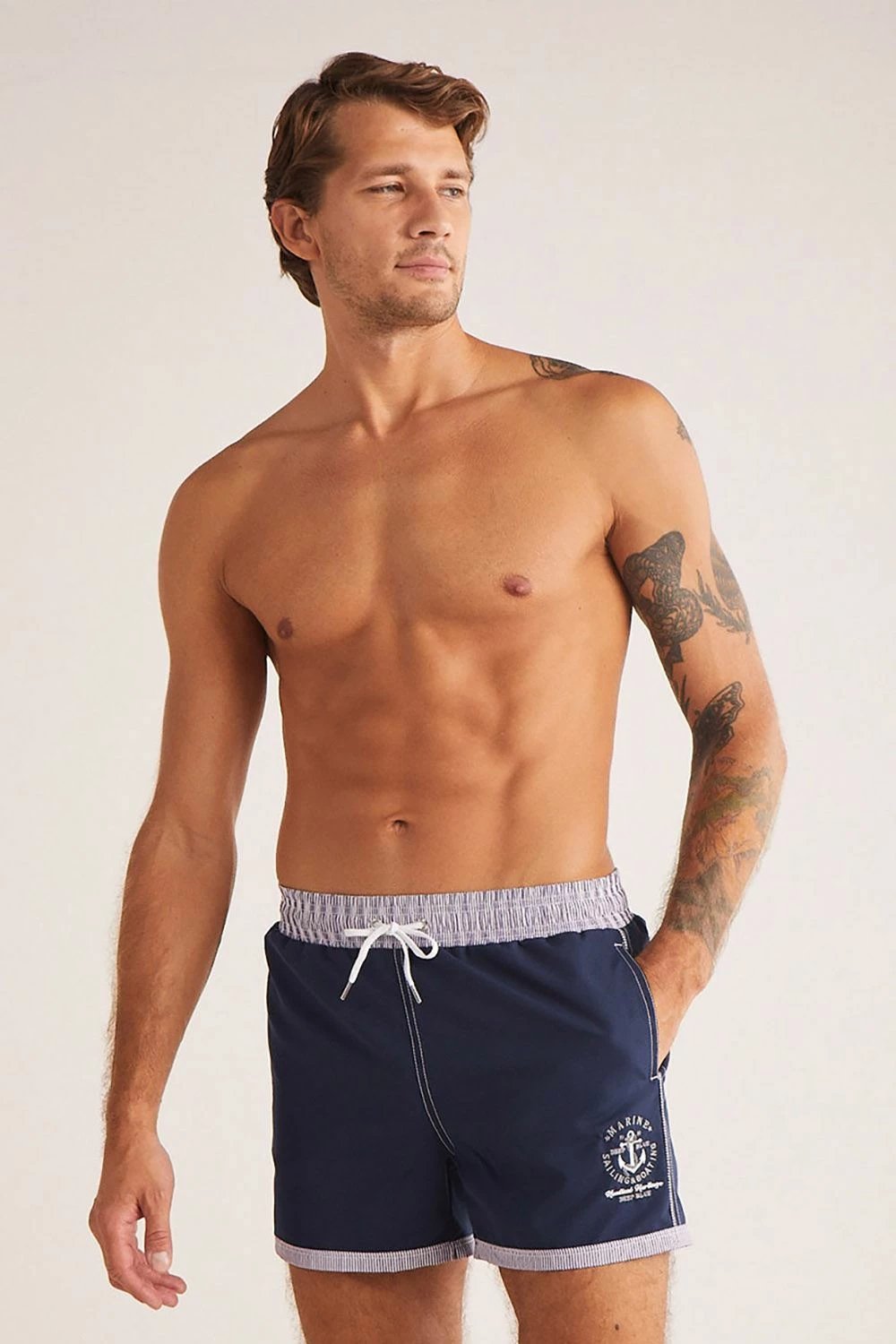 Tanga noti për meshkuj Jumeon, ngjyrë marinë