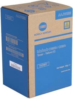 Toner, Konica Minolta, TNP-80 (AAJW252), rendiment 9,750-23,700 faqe, e verdhë