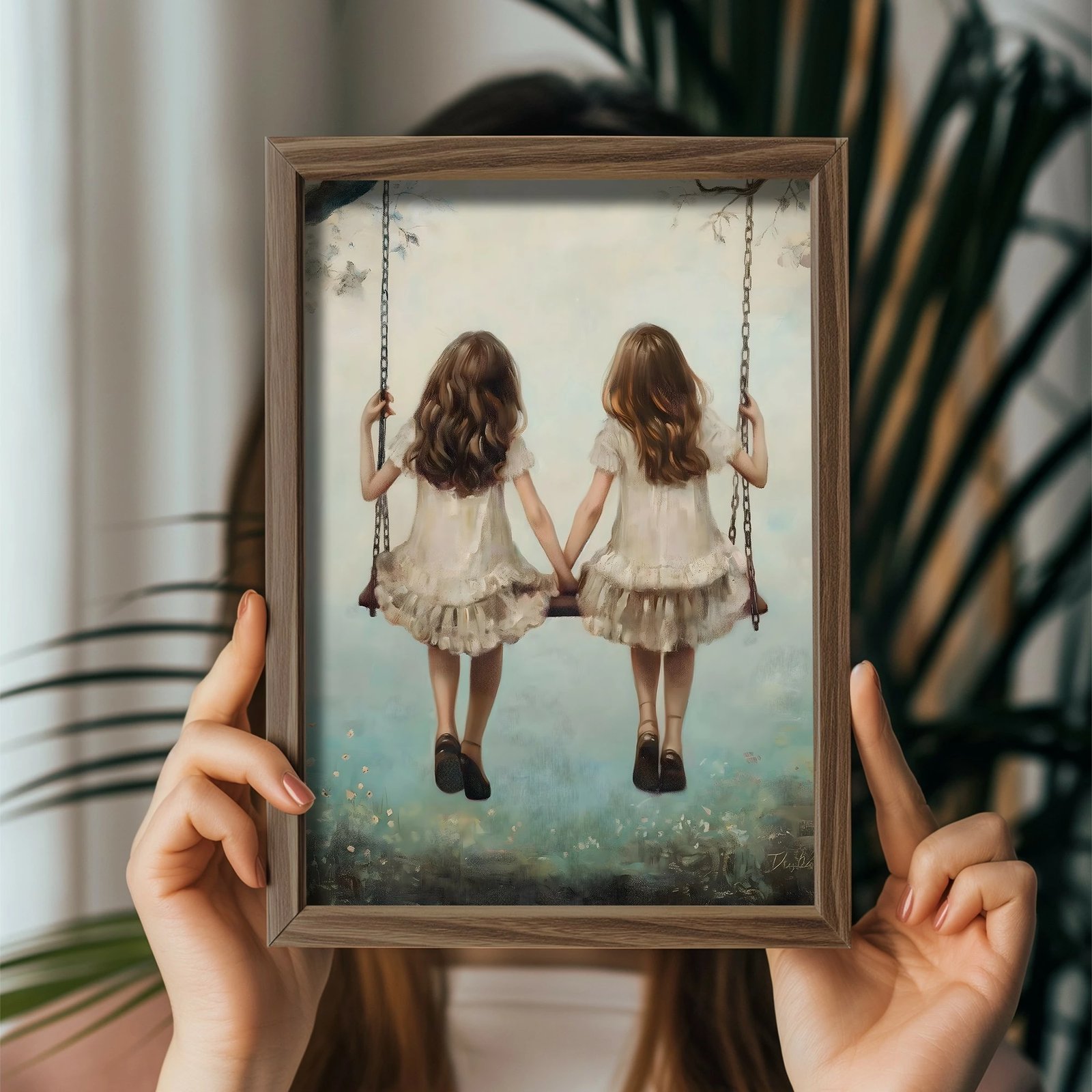 Pikturë dekorative me kornizë MDF, Wallity, GE233-L