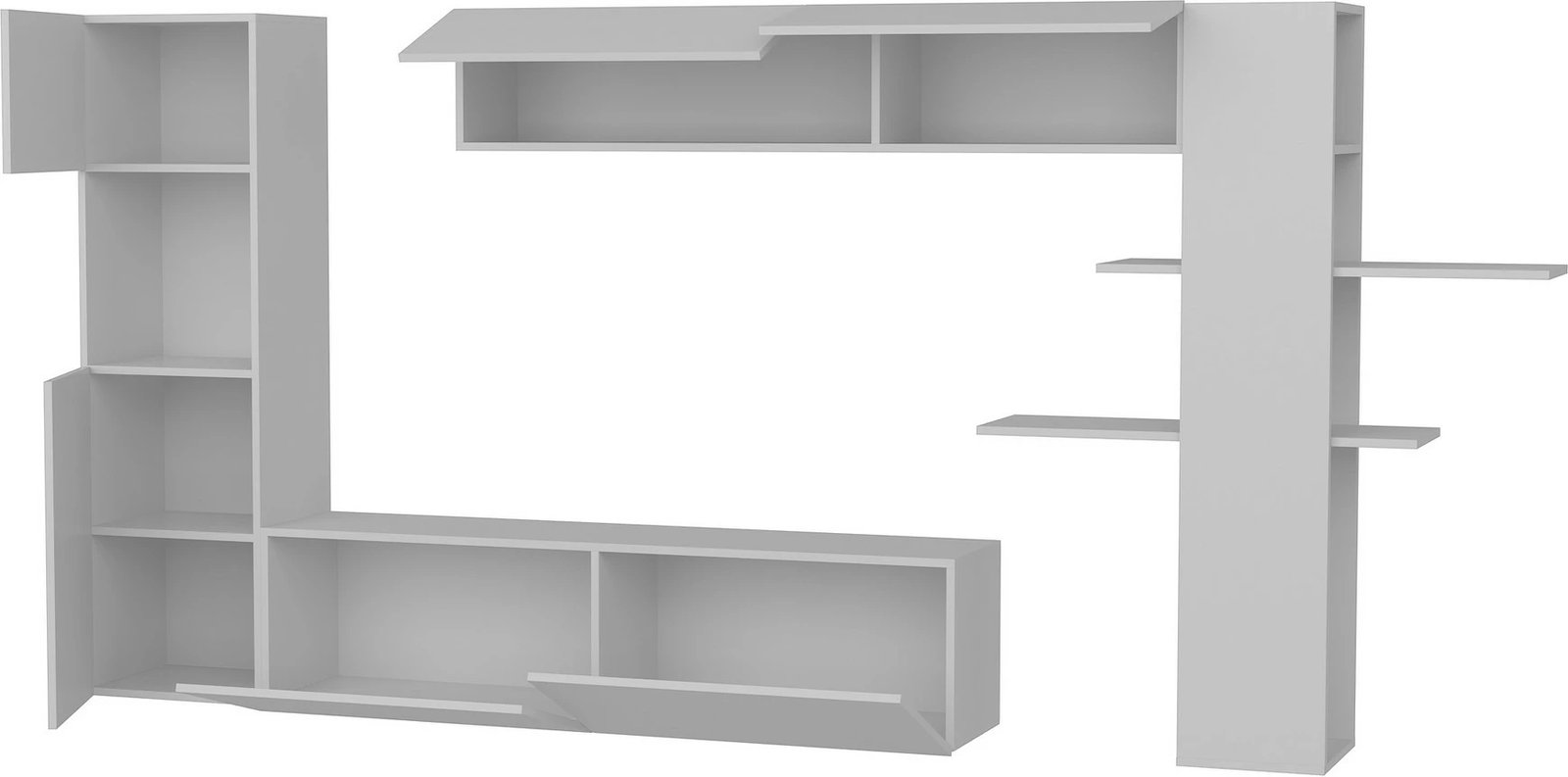 Komodë TV Hanah Home Maxi, e bardhë
