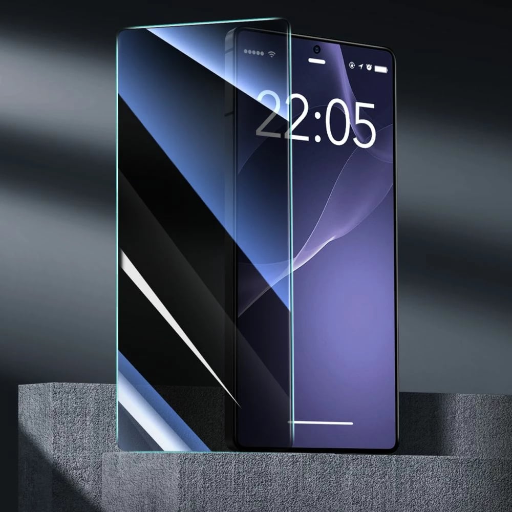 Xham privatësie i temperuar ESR për Samsung Galaxy S25 Ultra, me kornizë instalimi