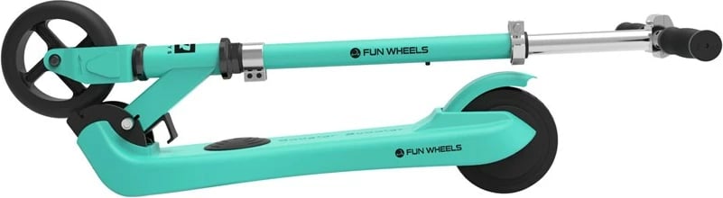 Trotinet elektrik Rebel FUN WHEELS, 100 W, 2 Ah, 25.2 V, Kaltër