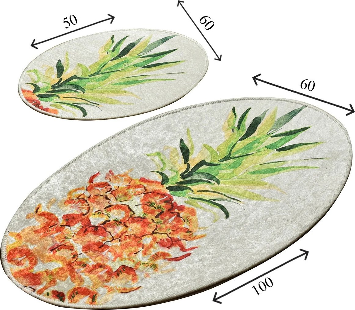 Set tapetesh banjoje (2 copë), Mijölnir, ngjyrë shumëngjyrëshe, Pine Djt