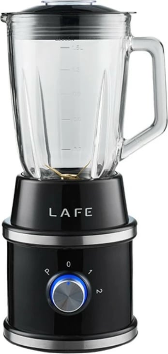 Blender me kançë, Lafe, LAFBLE47472, 1.5L, 1300W, 2 shpejtësi, titanium, i zi