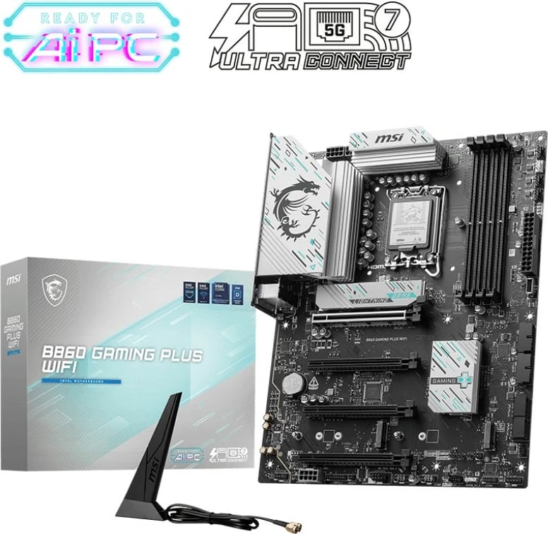 Pllakë amë MSI B860 GAMING PLUS WIFI