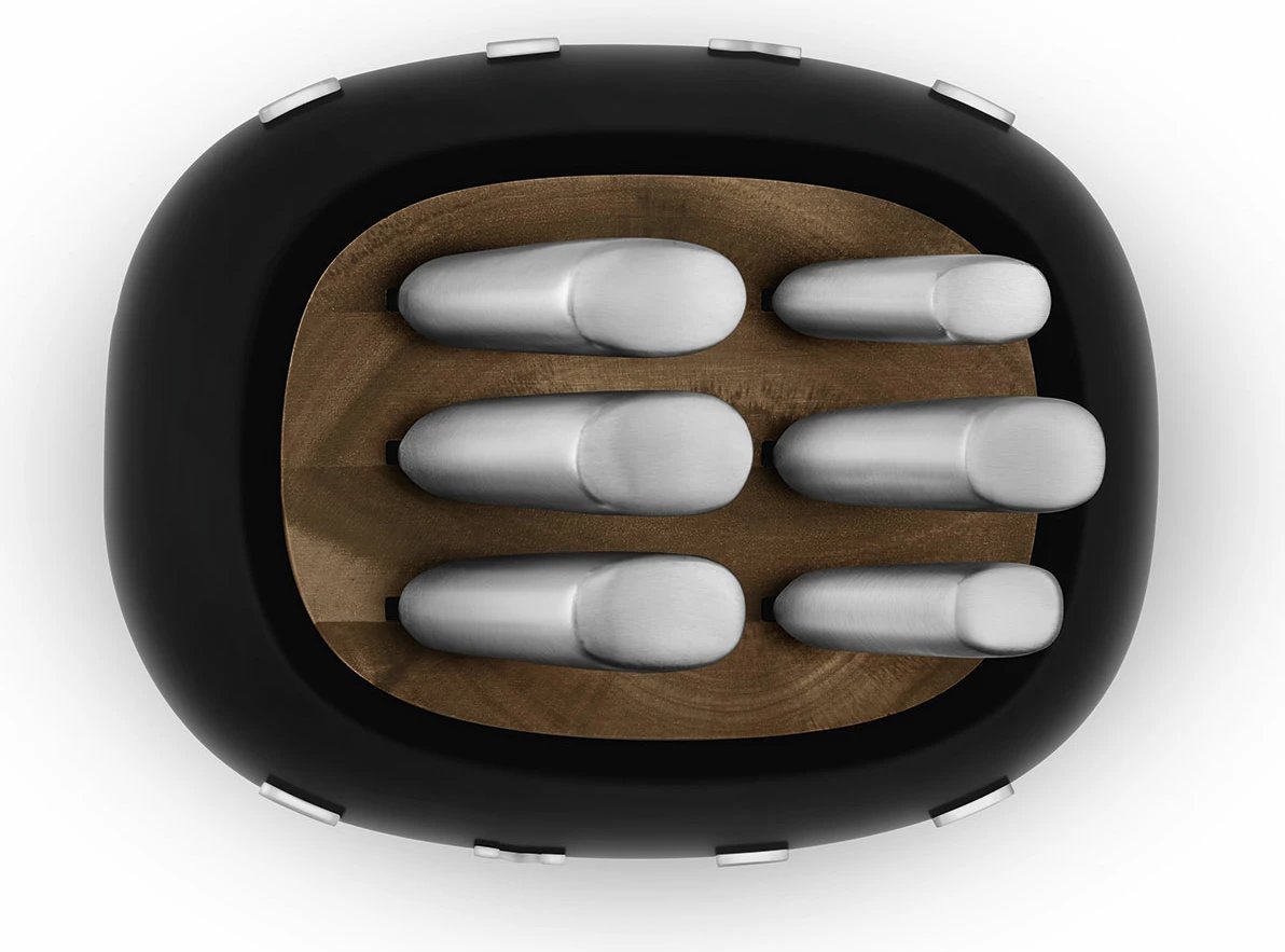 Set thikash Smeg KBSF02BL, të zeza