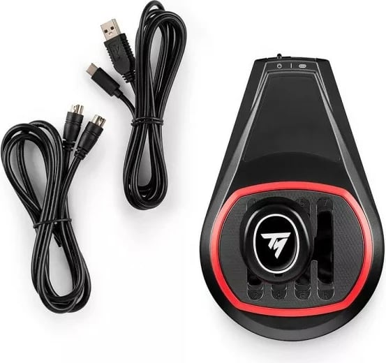 Shifter Thrustmaster TH8S, Racing shifter add-on, PS5, PS4, Xbox One, Xbox Series X|S, e zezë, e kuqe