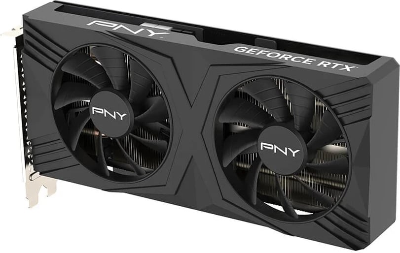 Kartelë grafike PNY GeForce RTX 4070 SUPER 12GB OC DF, e zezë