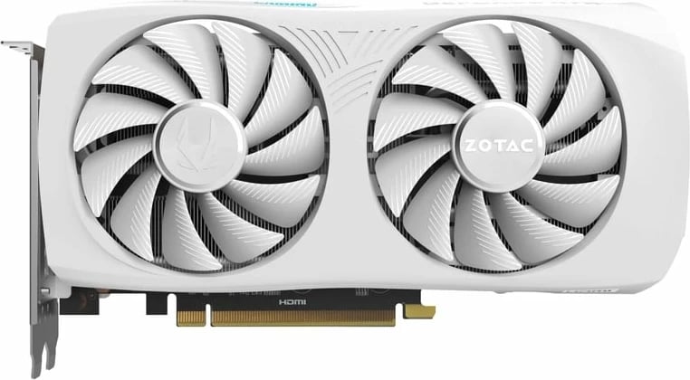 Kartelë grafike ZOTAC RTX 4070 SUPER Twin Edge, e bardhë