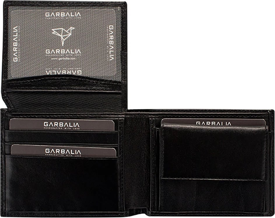 Portofol për burra, lëkurë e zezë, Zoozie Bags Jackson