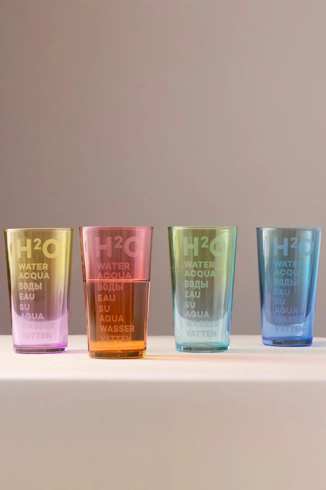 Set gotash xhami (4 copë), Hermia Concept, Aqua 570