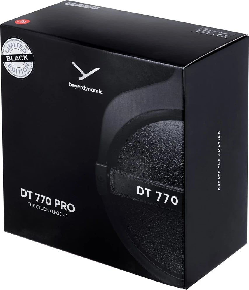 Kufje studio Beyerdynamic DT 770 Pro 80 Ω Black Limited Edition