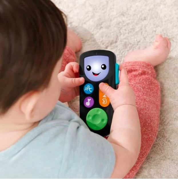 Lodër interaktive edukative Fisher Price Learn and Laugh, HHM24, shumëngjyrëshe