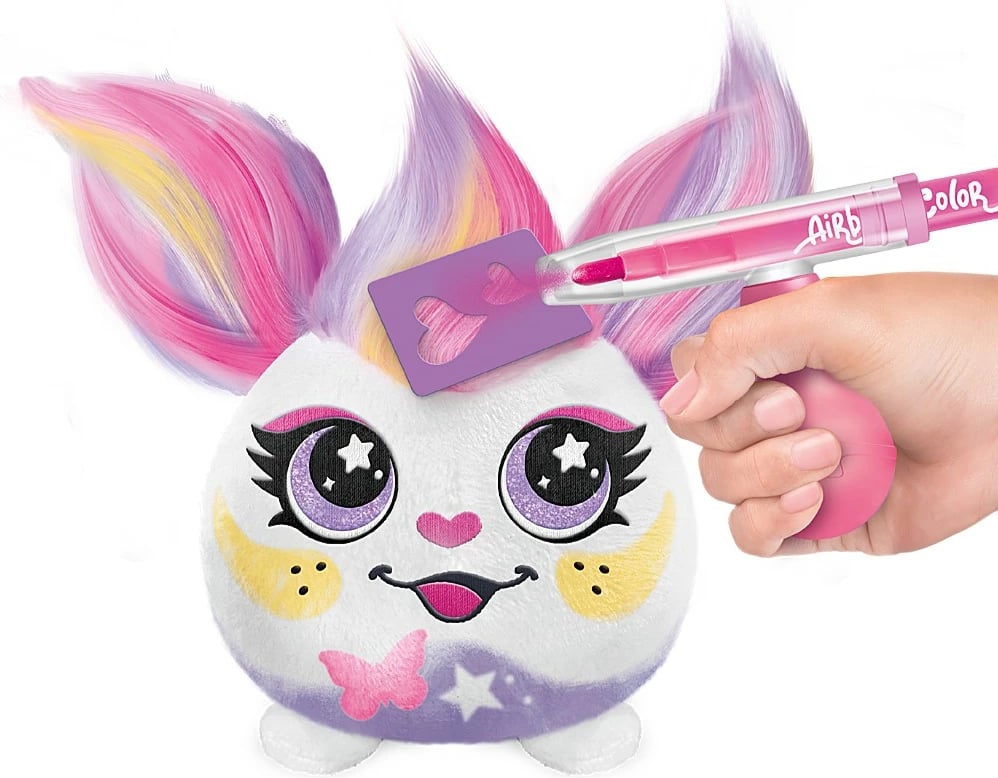 Set lodër pelushi Epee Project Plusz Fryzurki me airbrush dore, shumëngjyrësh