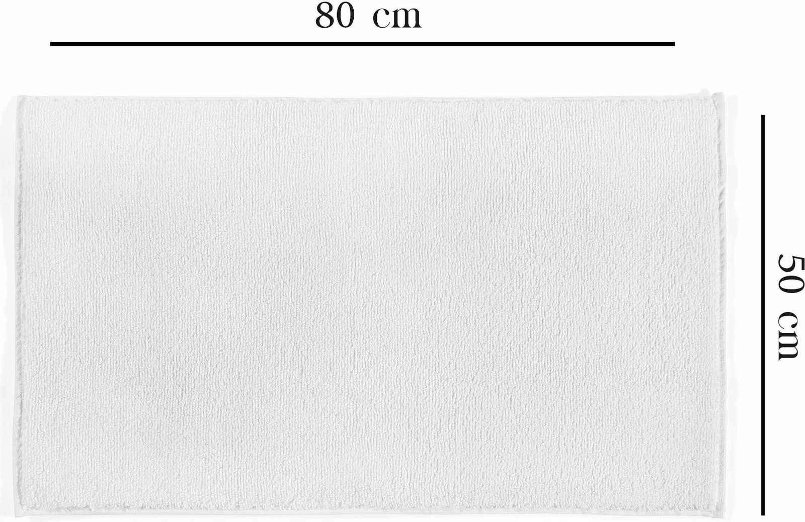 Tapet banje Mijölnir, Chicago Premium, e bardhë, 50x80cm