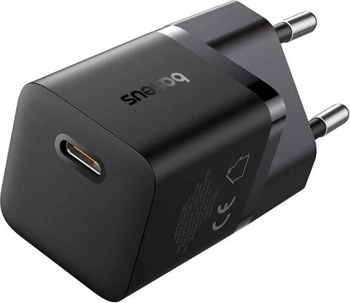 Karikues i shpejtë Baseus GaN5 mini 1C, 25W, i zi